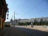 Debrecen: celkový pohled na velkoryse řešené centrální náměstí Kossúth tér	30.9.2011	. © Tomáš Kraus