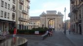 Milano: brána Porta Garibaldi nedaleko stejnojmenného nádraží na Corso Como	16.8.2012	 © 	Jan Přikryl