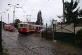 25.08.2013 - Praha-Voznovna Střešovice: historická tramvaj se chystá na jízdu po Praze © Radek Hořínek