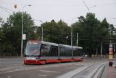 25.08.2013 - Praha: tramvaj T15, linka číslo 18 se blíží k zástavce Vozovna Střešovice © Radek Hořínek