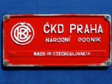 02.09.2006 - Bratislava východ, RENDEZ 2006: výrobní štítek lokomotivy 700.823-8 © PhDr. Zbyněk Zlinský