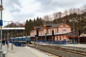 11.3.2017 - Tanvlad: železniční stanice Tanvald © Jiří Řechka