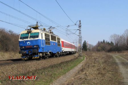 30.3.2011 - Lipník nad Bečvou: Měřící vlak, HUGO 350 004-8 © Karel Furiš