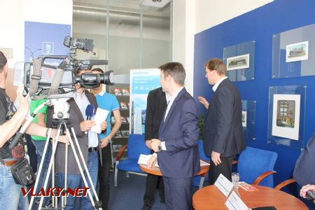 18.5.2017 - Brno hl.n.: Tisková konference, zástupci médií © Karel Furiš