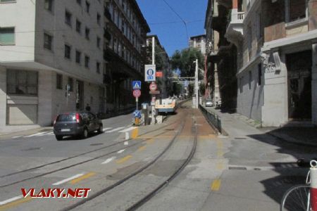 Trieste: dolní stanice lanovky, 16. 8. 2016 © Libor Peltan