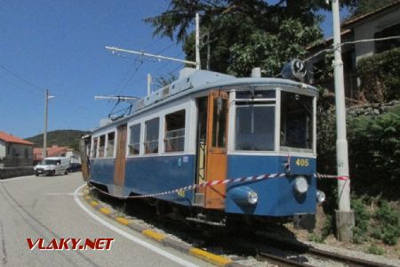 Trieste: historická tramvaj po nehodě, 16. 8. 2016 © Libor Peltan