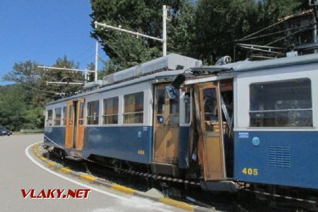 Trieste: historické tramvaje po nehodě, 16. 8. 2016 © Libor Peltan