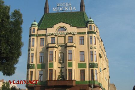 22.6.2017, Budova hotela Moskva v Belehrade © Oliver Dučák