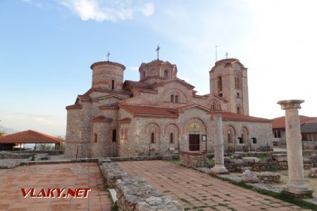 Ohrid, kostel sv. Klimenta a sv. Pantelejmona, 11.4.2017 © Jiří Mazal