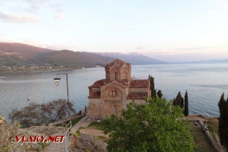 Ohrid, kostel sv. Jovana Kaneo, 11.4.2017 © Jiří Mazal