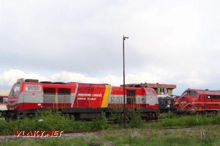 Fushë Kosovë, lokomotiva 2640.010, 15.4.2017 © Jiří Mazal