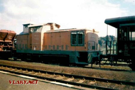 xx.04.1999 - Košťálov: stroj V 60-16539 (LEW 16539/1979) v Mn vlaku směr Stará Paka © Jiří Perlinger