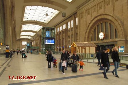 15.4.2017 - Lipsko: největší hlavové nádraží v Evropě má obrovské rozměry © Dominik Havel