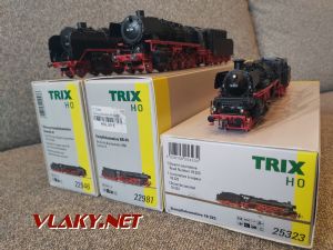 Trix BR 18 (25323), BR 44 (22981), BR 45 (22946)