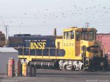 BNSF1201, Burlington Northern and Santa Fe Railway Co. 14.11.1999, Los Angeles, CA, USA. Druhá loko Boise MK1200G na LNG pre BNSF. © Fasset