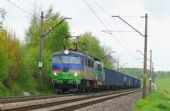 EU07.080 + SM42.2196, 9.5.2014, Boguszow Gorce, s nákladním vlakem z Czarnego Boru, © Tomáš Ságner