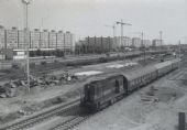 Vlaky osobnej dopravy boli v úseku Rajka - Bratislava vedené nezávislou trakciou. 13.6.1996.