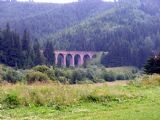 Chramošský viadukt cez dažďovú clonu, 10.7.2005, © Jakub Wlachovský