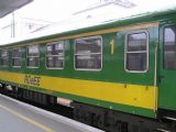 Gyor: Vozeň 1. triedy spoločnosti GySEV vo vlaku Ex 992 do Sopronu