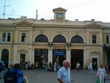 Pohľad na budovu stanice Beograd od koľajiska, 1.8.2005