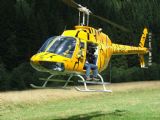 Vrtuľník prístáva pod Chramošom, 10.8.2005, © Pio 