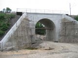 Šenkvice - Báhoň: Konštrukcia mostu z druhej strany
