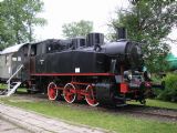 TKh 100-191 s vozňom - pokladňou, 23.7.2005, Skansen Chabówka, © Pivec