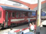 Vozeň pre rýchliky, IC 583 Marea Neagra, CFR Călători, 19.7.2005, Constanţa, © Matej Zagrapan