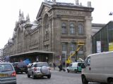 SNCF, 7.3.2005, bočný pohľad na priečelie Gare du Nord, © Ing. Martin Filo