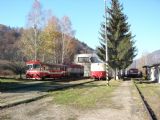 820.039 vyšla z depa, vpravo hŕstka prívešákov, 31.10.2005, RD Brezno, ©Martin Paučo