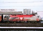 Bočný pohľad na Taurus 1116.246 ÖBB (Bundesheer), Bratislava-Petržalka, 20.2.2006, © Garin