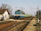 19.3.2006, 363.107 ZSSK, Os 3002, osobný vlak 3002 zo Žiliny do Bratislavy zastavuje v Hornej Strede, © Branislav Grebečí