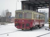 810.659 jazdí so služobnými vlakmi;  Čierna nad Tisou; 10.3.2006 © Ján Gajdoš