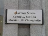 Dublin - Connolly Station: Stáisiún Uí Chonghaile, 17.04.2006