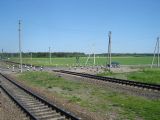 Jedno zo železničných priecestí, Radviliškis, 14.6.2006, © Tomino