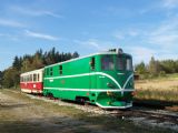 Modernizaci lokomotiv řady TU 47 představoval stroj TU 47.005, osazený motorem LIAZ, 30.9.2006, © Jan Kubeš