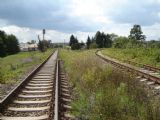 Vľavo trať do Lučenca, vpravo do Katarínskej Huty, žst. Breznička, 23.8.2006, Breznička, © Tomáš Rotbauer