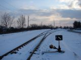 Po letnom zahriatí zmrazenie v podobe vlečkového napojenia po rekonštrukcii (vlečky, VÚ, vápenka, PNZZ, Lesy, tepláreň), 26.1.2007, © Marko Engler