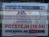 info tabuľa z Krnova do Potštejna, 25.03.2007  © Radoslav Macháček