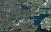 Situácia oblasti z družice ... Google Earth © generované programom Google Earth