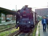 15.05.2004 - Pardubice hl.n.: 464.008 na oslavách 145 let trati do Liberce © PhDr. Zbyněk Zlinský