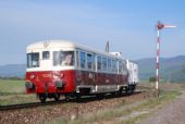 Historický motorový zmiešaný vlak pri návrate z Prievidze , 21.4.2007, © Boris Dzurňák