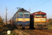 363.133, ZSSK + 751.071, ZSCS, R 608 + Mn, 17.10.2006, Tr. Teplá, Djexpres