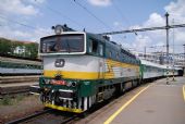 754.037	najíždející souprava Sp1727, Brno hl.n. 26.5. 2007 © Radek Hořínek		 