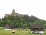 Stará Ľubovňa - skanzen - pohľad na hrad, © Radoslav Macháček