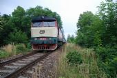 749.261 nabírá směr Olomouc, Os3650, Uničov 18.6.2007 © Radek Hořínek