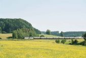 16.07.2007 - Teplice nad Metují: 754.030-5 + 754.048-7 v čele Orient Expressu se blíží ke stanici © Václav Vyskočil