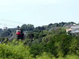 10.06.2007 - Barcelona: kabina lanovky Aeri del Port poblíž stanice Miramar © PhDr. Zbyněk Zlinský