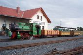 29.07.2007 - Sendražice: BS 80 č.10 v čele vlaku © Václav Vyskočil