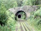 18.08.2007 - Dolní Polubný: Dolnopolubenský tunel - délka 166,3 m a most přes trať (foto z Os 16234) © PhDr. Zbyněk Zlinský